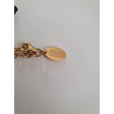 Pre-owned Moschino Cheap And Chic Necklace In Gold
