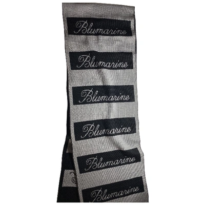 Pre-owned Blumarine Wool Scarf In Black