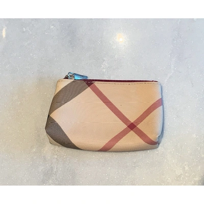 Pre-owned Burberry Cloth Purse In Multicolour