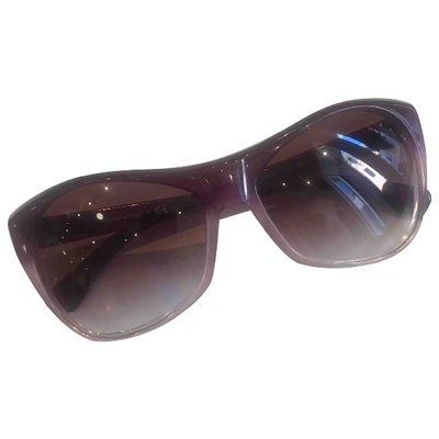 Pre-owned Miu Miu Pink Sunglasses