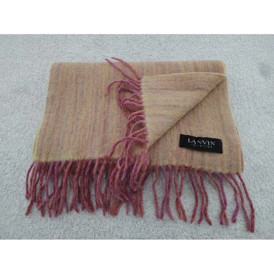 Pre-owned Lanvin Cashmere Scarf