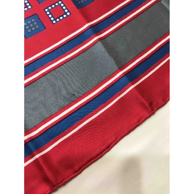 Pre-owned Saint Laurent Silk Neckerchief In Multicolour