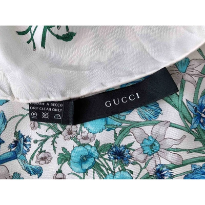 Pre-owned Gucci Silk Handkerchief In Multicolour