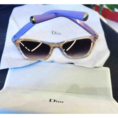 Pre-owned Dior Yellow Sunglasses