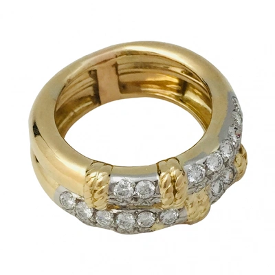 Pre-owned Fred Other Yellow Gold Rings