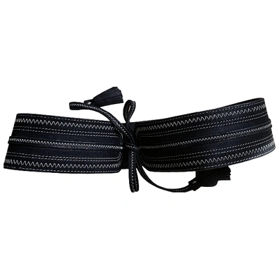 Pre-owned Paule Ka Belt In Black