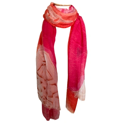 Pre-owned Athena Procopiou Stole In Pink