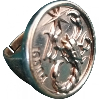Pre-owned Emilio Pucci Ring In Silver