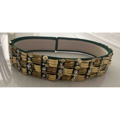 Pre-owned Dsquared2 Belt In Green