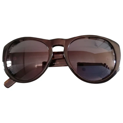 Pre-owned Dries Van Noten Brown Sunglasses