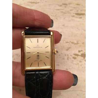 Pre-owned Jaeger-lecoultre Vintage Gold Yellow Gold Watch