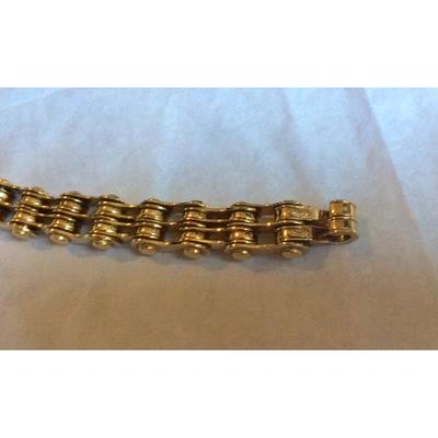 Pre-owned Dior Gold Metal Bracelet