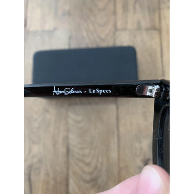 Pre-owned Adam Selman Black Sunglasses