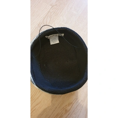 Pre-owned Eugenia Kim Hat In Black