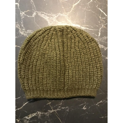 Pre-owned Isabel Marant Étoile Khaki Wool Hat