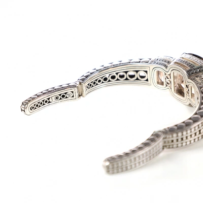 Pre-owned John Hardy Silver Steel Bracelet