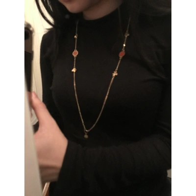 Pre-owned Marc By Marc Jacobs Long Necklace In Gold