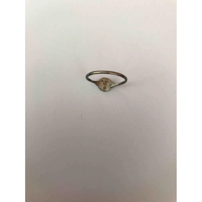 Pre-owned Maria Black Silver Silver Ring