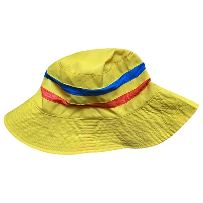 Pre-owned Kule Hat In Yellow