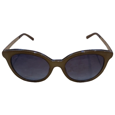 Pre-owned Gucci Camel Sunglasses