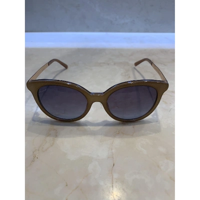 Pre-owned Gucci Camel Sunglasses