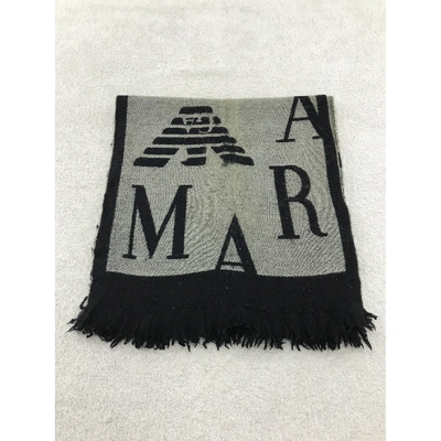 Pre-owned Emporio Armani Wool Scarf