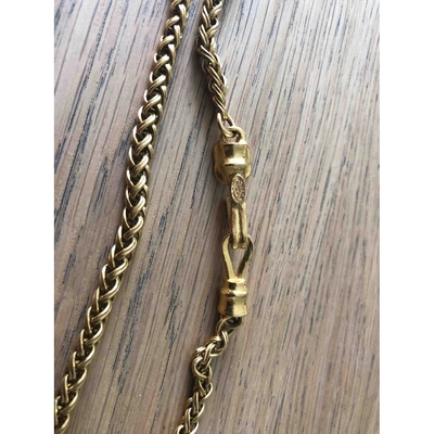 Pre-owned Chanel Gold Metal Necklace