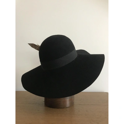 Pre-owned Saint Laurent Black Hat