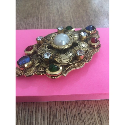 Pre-owned Chanel Multicolour Crystal Pins & Brooches