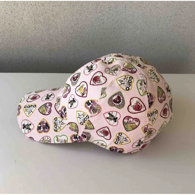 Pre-owned Chanel Pink Cotton Hat
