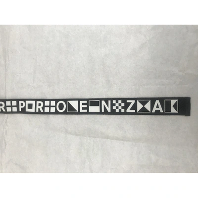 Pre-owned Proenza Schouler Belt In Black