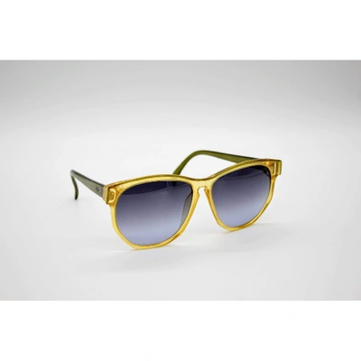 Pre-owned Dior Yellow Sunglasses