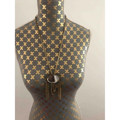 Pre-owned Fendi Necklace In Gold