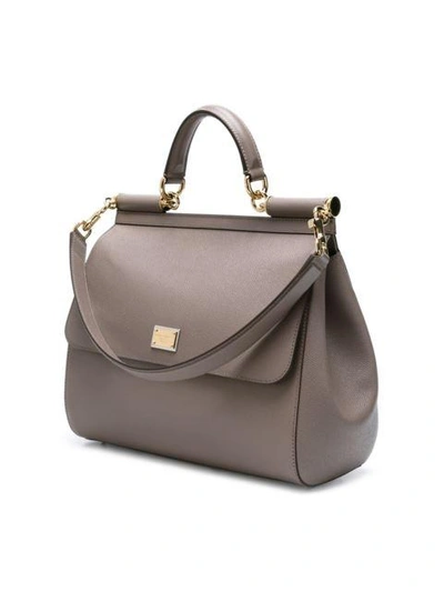 Shop Dolce & Gabbana Large 'sicily' Tote