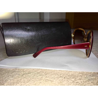 Pre-owned Dita Red Sunglasses