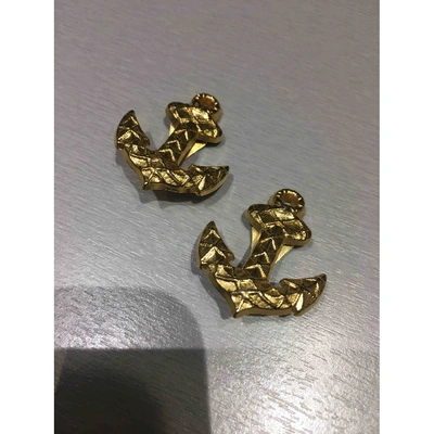 Pre-owned Rochas Earrings In Gold
