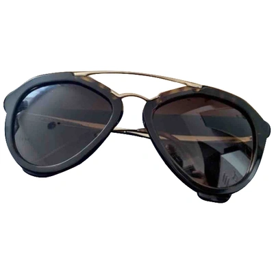 Pre-owned Prada Brown Plastic Sunglasses