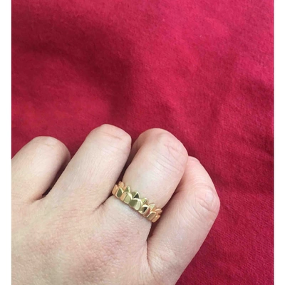 Pre-owned Fred Une Île D'or Yellow Yellow Gold Ring