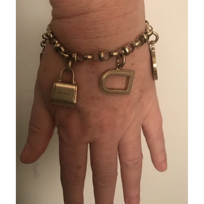 Pre-owned Delvaux Gold Metal Bracelet