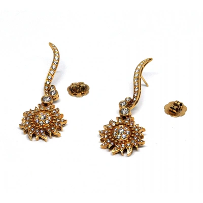 Pre-owned Carrera Y Carrera Yellow Yellow Gold Earrings
