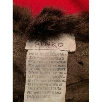 Pre-owned Pinko Rabbit Scarf
