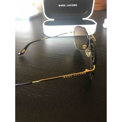 Pre-owned Marc Jacobs Gold Metal Sunglasses