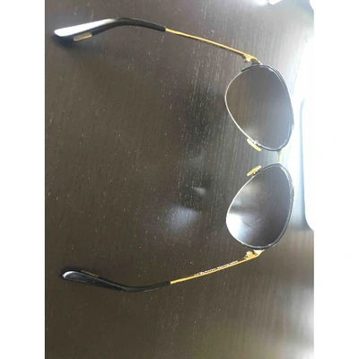 Pre-owned Marc Jacobs Gold Metal Sunglasses