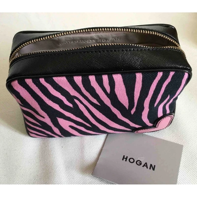 Pre-owned Hogan Pink Cotton Purses, Wallet & Cases