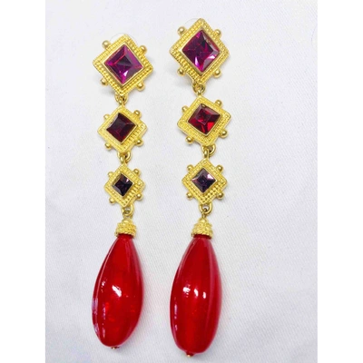 Pre-owned Ben-amun Earrings In Multicolour