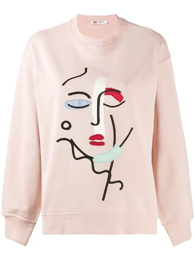 Shop Ports 1961 Side-slit Sweatshirt In Pink