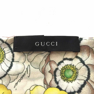 Pre-owned Gucci Silk Choker In Multicolour