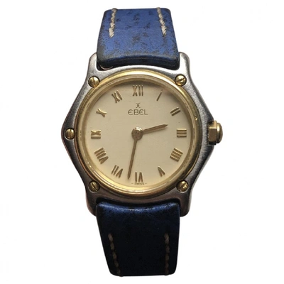 Pre-owned Ebel 1911 Watch In Blue