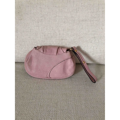 Pre-owned Juicy Couture Leather Wallet In Pink