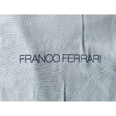 Pre-owned Franco Ferrari Wool Scarf In Multicolour